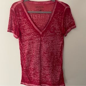 True Religion Wash-Out Buddha Shirt- Size Small